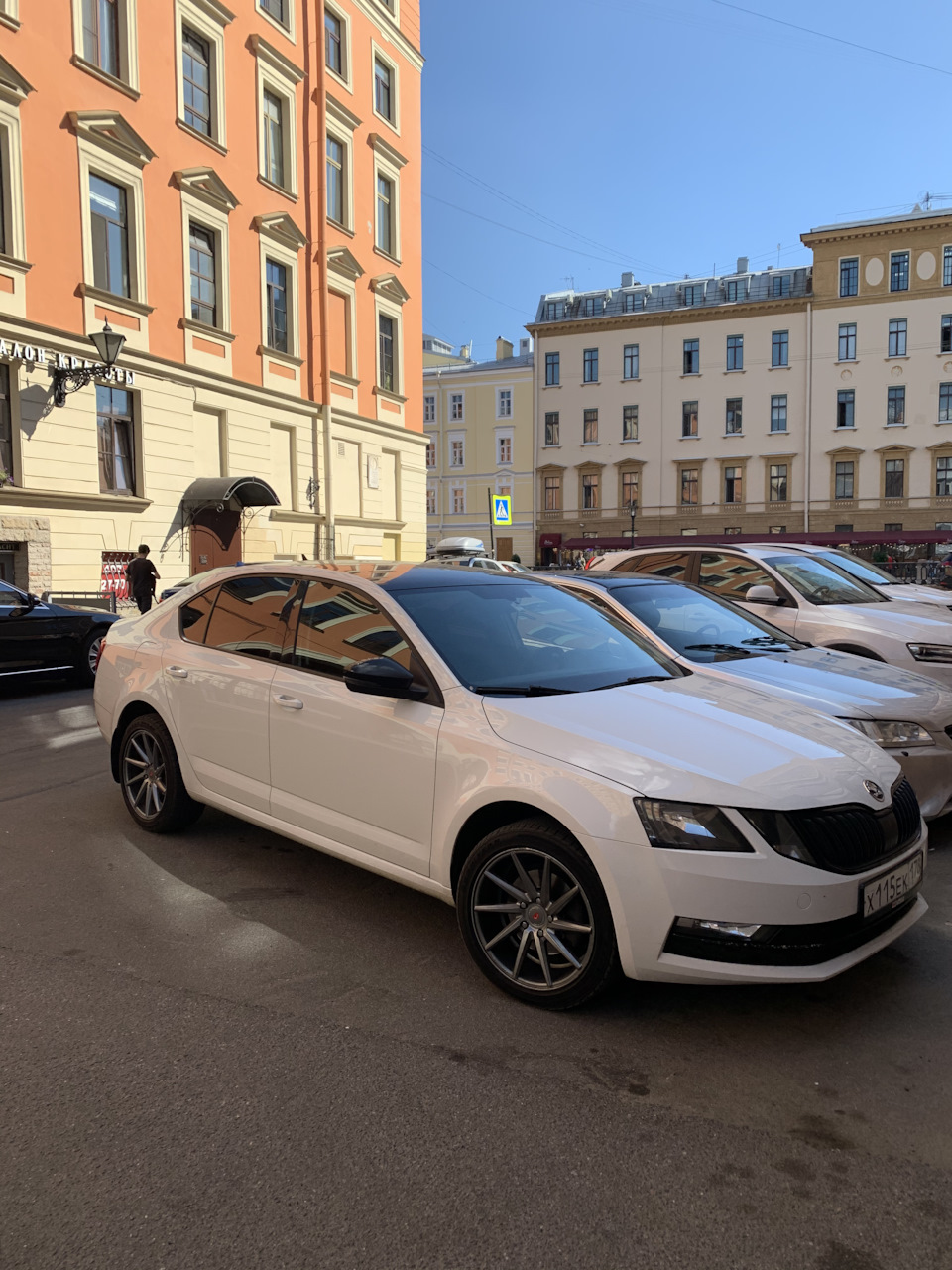 Покраска дисков в чёрный глянец — Skoda Octavia A7 Mk3, 1,4 л, 2017 года |  колёсные диски | DRIVE2