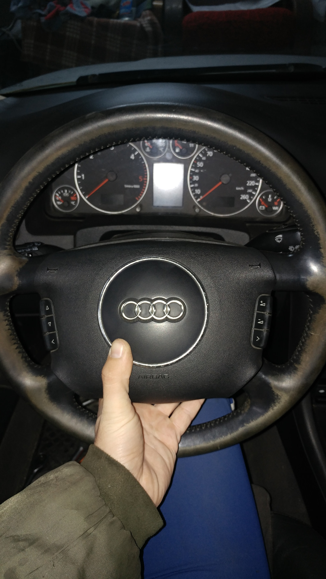 Руль — Audi A6 Avant (C5), 2,5 л, 2003 года | своими руками | DRIVE2