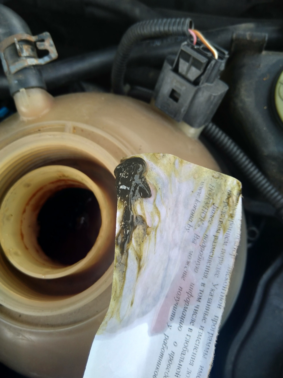 Замена маслоохладителя — Skoda Octavia A4 Mk1, 1,8 л, 1999 года ...