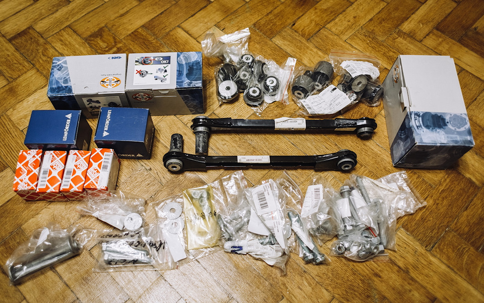 #28 Ревизия задней подвески Quattro — Audi A6 (C5), 2,4 л, 2002 года ...