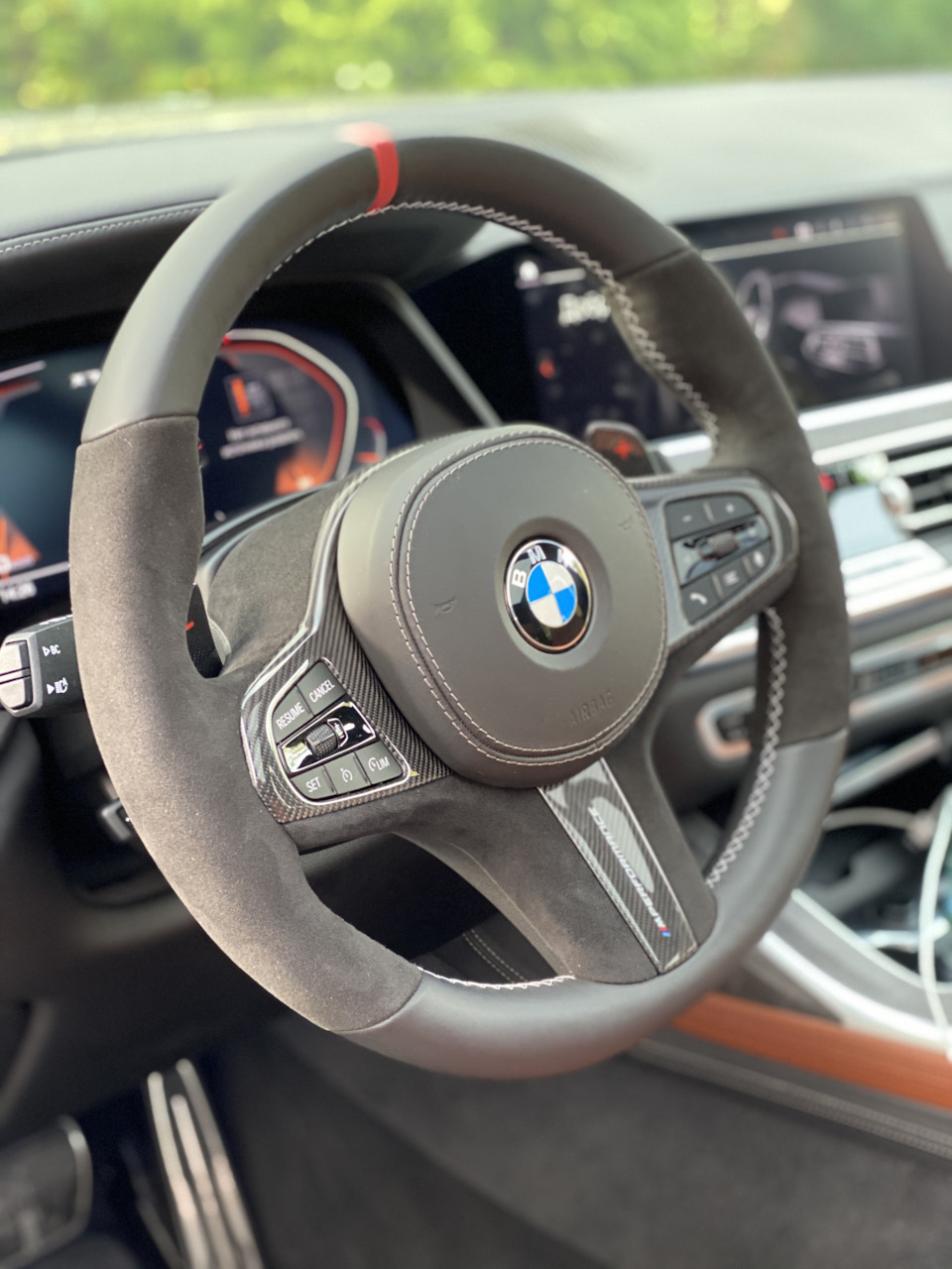 Новый руль — как новая машина — BMW X7 (G07), 3 л, 2019 года | аксессуары |  DRIVE2