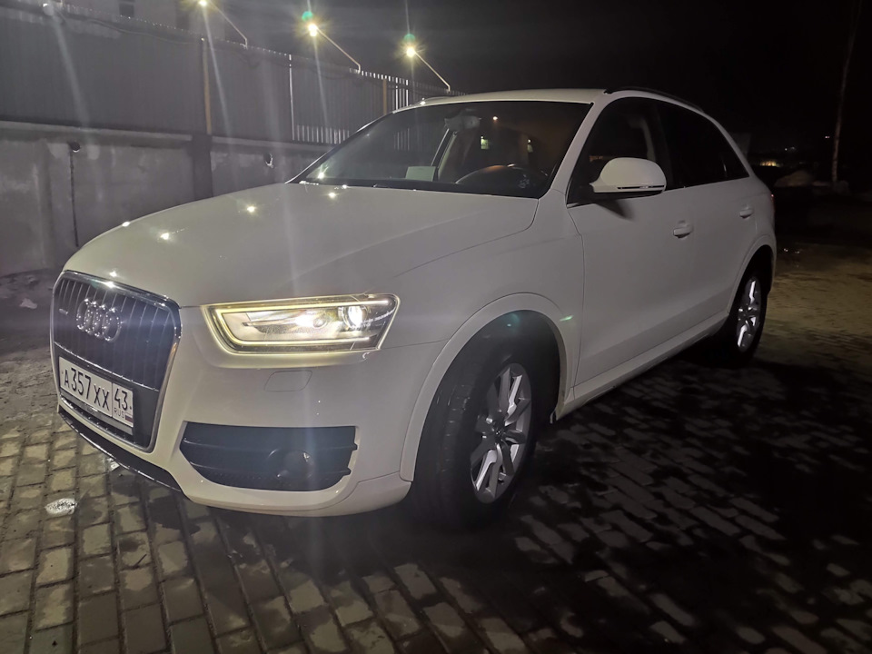 Замена задних пружин и опорных подшипников — Audi Q3 (1G), 2 л, 2012 ...