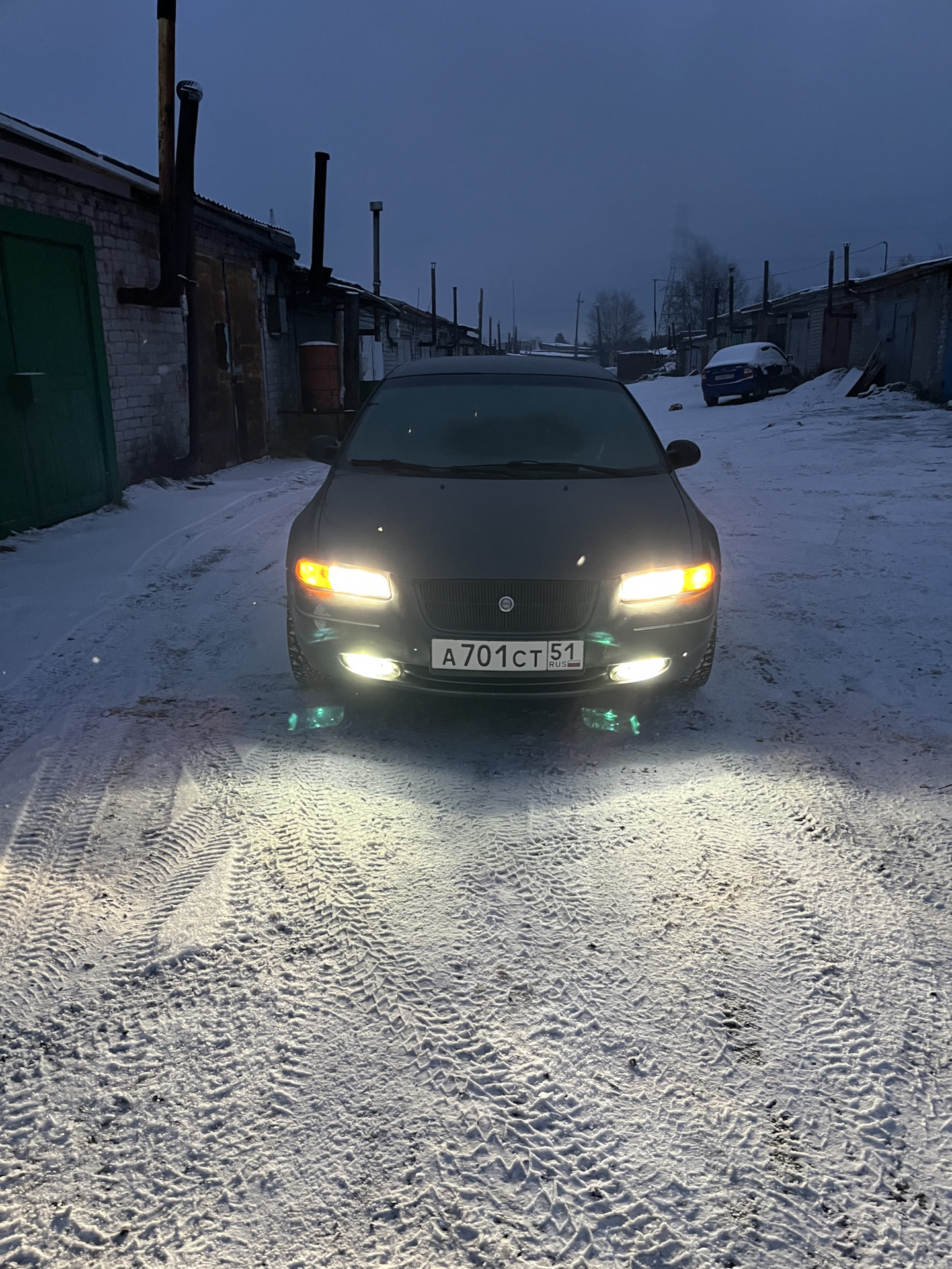 НВ4 в птф, полировка фар — Chrysler Cirrus, 2,5 л, 1995 года | своими ...