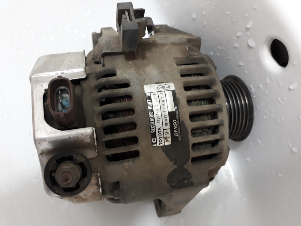 Ревизия генератора — Pontiac Vibe (1G), 1,8 л, 2005 года | своими ...