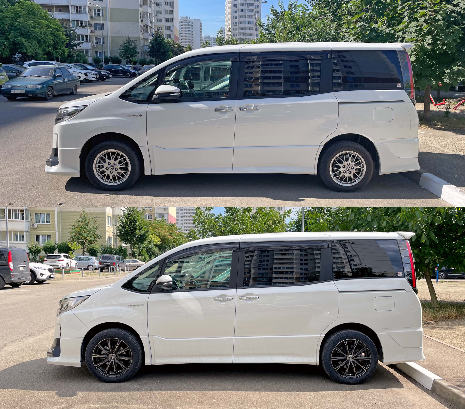 001. КОЛЕСА 17 — Toyota Noah (3G), 1,8 л, 2020 года | колёсные диски |  DRIVE2