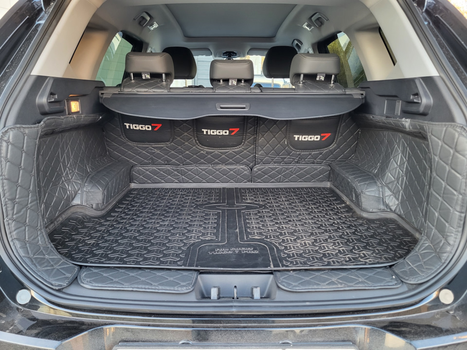 Защита багажника — Chery Tiggo 7 Pro Max, 1,5 л, 2023 года | аксессуары ...