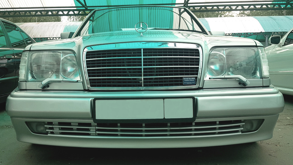 Mercedes-Benz E-class (W124) 5.0 бензиновый 1993 | E500 Волчок серый ...