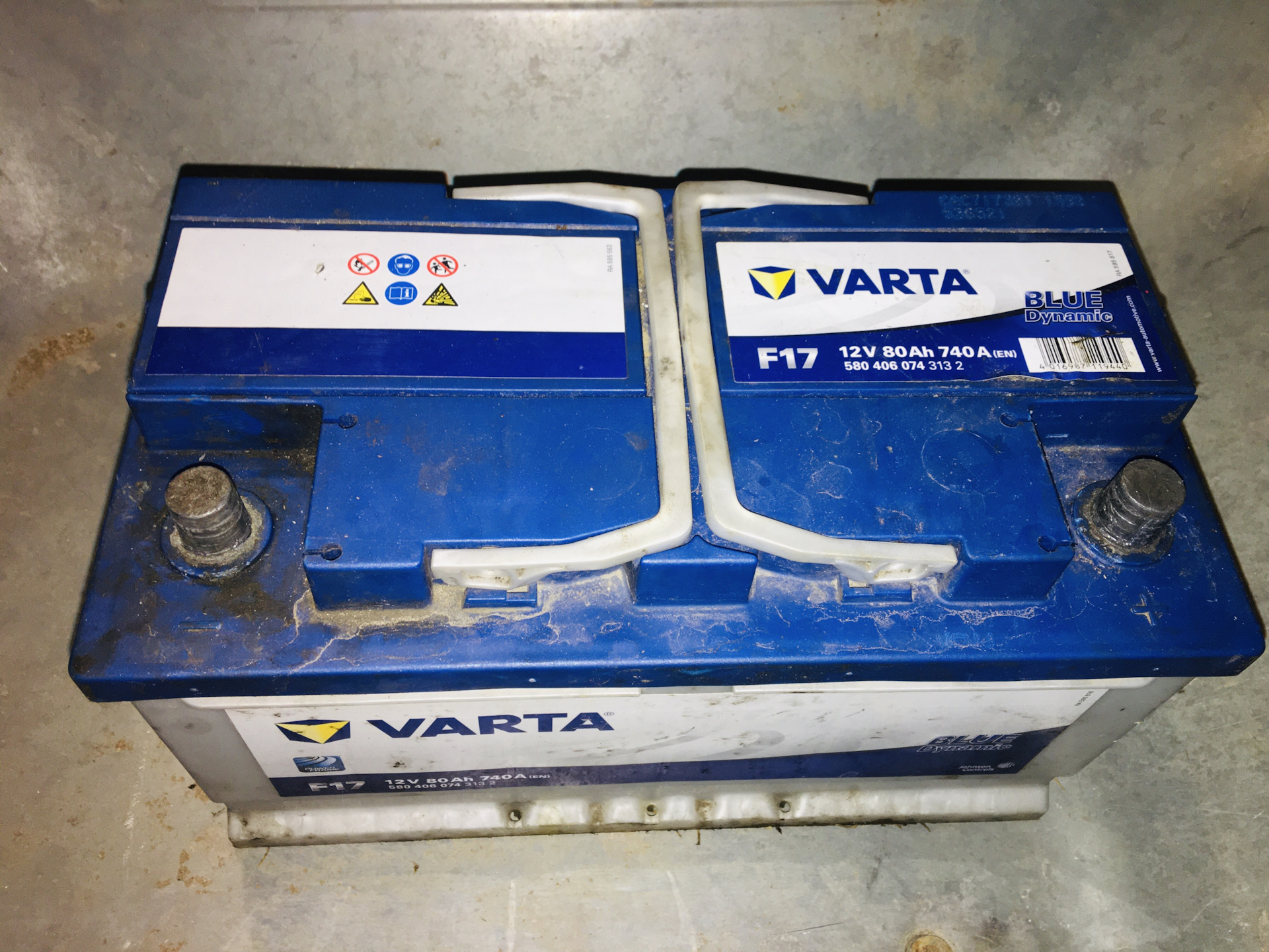 Купил аккумулятор Varta 95Ah 850A Silver Dynamic AGM G14 — DRIVE2