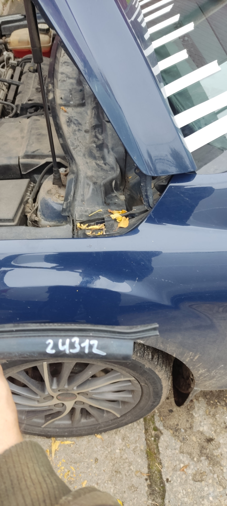 Уплотнитель для ЖАБО — Ford Focus Hatchback II, 1,6 л, 2011 года ...