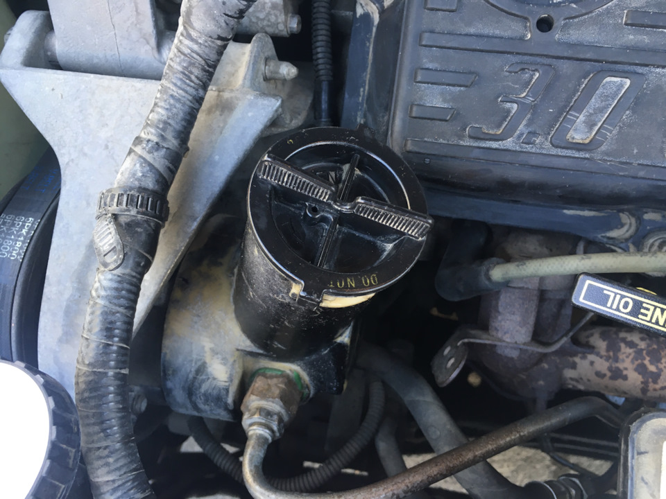 Промывка ГУРа, начало — Mercury Sable (2G), 3 л, 1992 года | своими ...