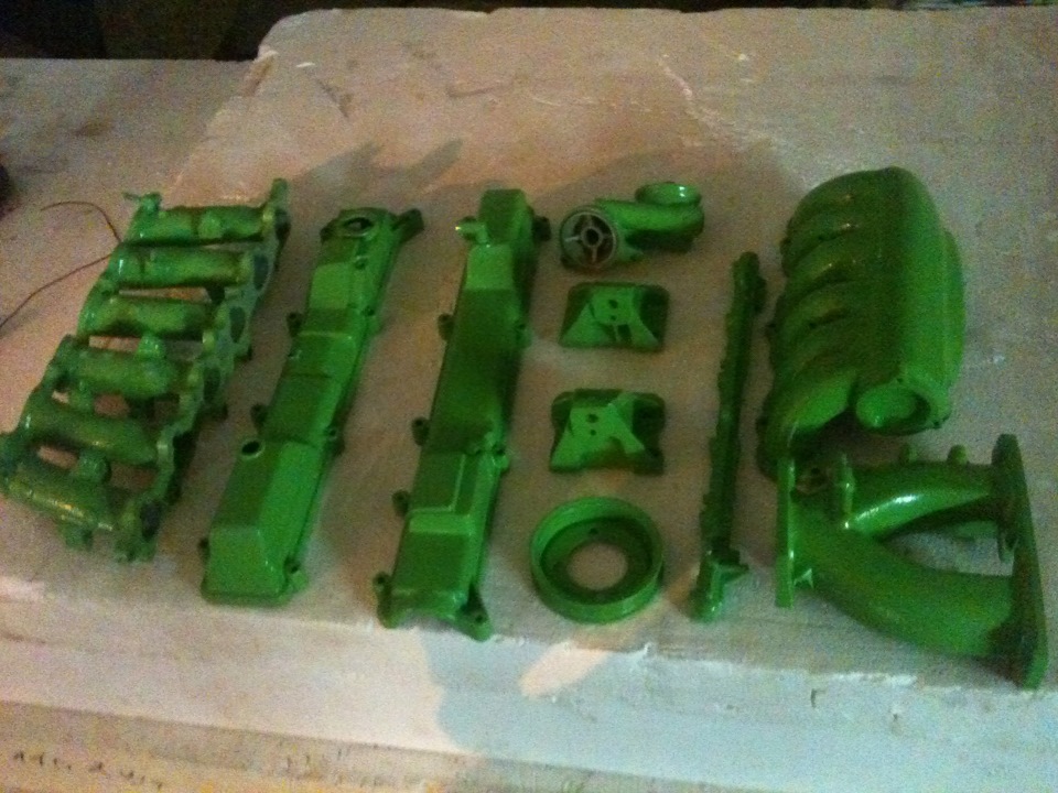 Кратко по покраске мотора — ГАЗ 2410, 3 л., 1986 года | стайлинг | DRIVE2