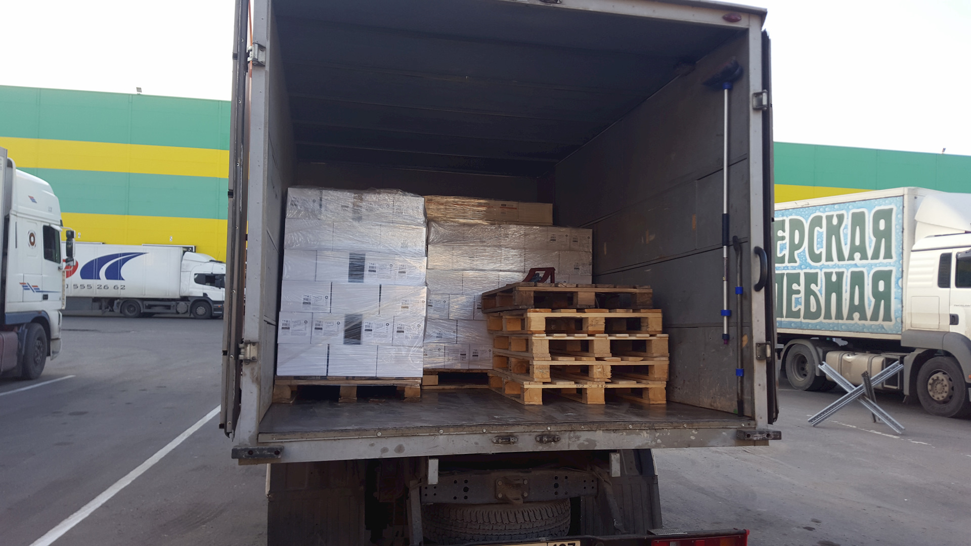 Первый рабочий день Володи)! — ГАЗ Валдай, 3,8 л, 2012 года | другое ...