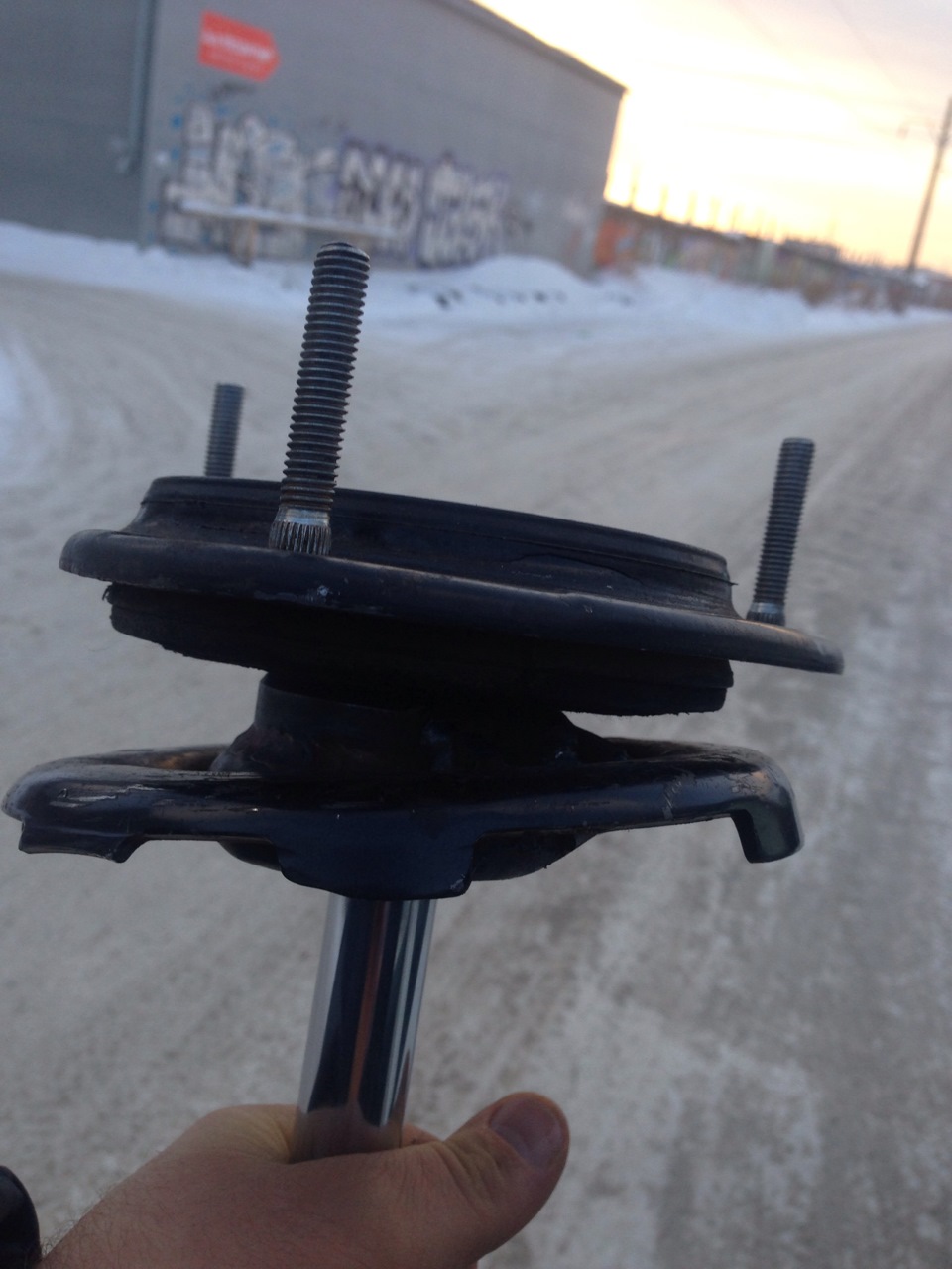 Переделка передней подвески — Subaru Outback (BP), 3 л, 2008 года ...