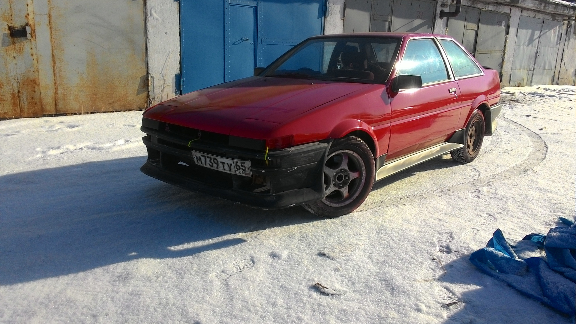 Toyota Sprinter Trueno (85) 1.5 бензиновый 1985 | Краснее только лицо на  DRIVE2