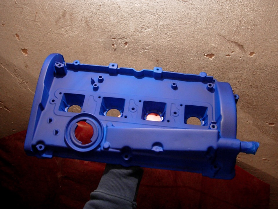 Покраска железа V_3 Клапанная крышка — SEAT Cordoba (Mk II), 2,1 л ...