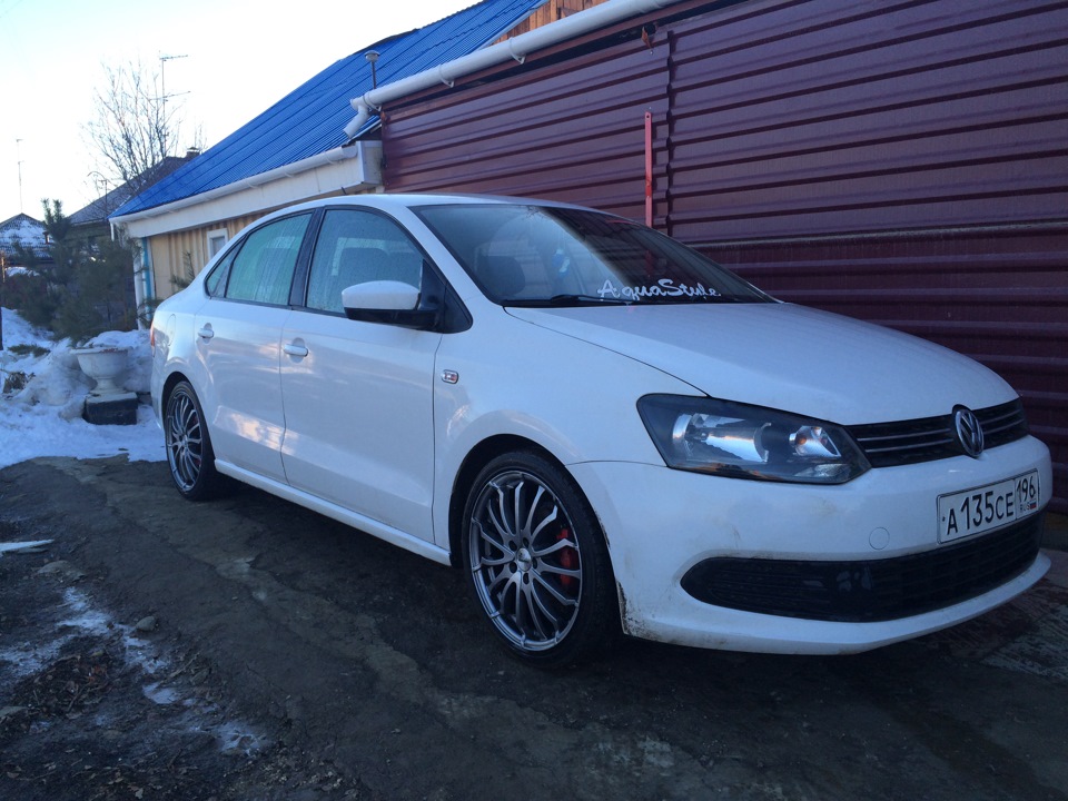 Подвеска — Volkswagen Polo Sedan, 1,6 л, 2013 года | другое | DRIVE2