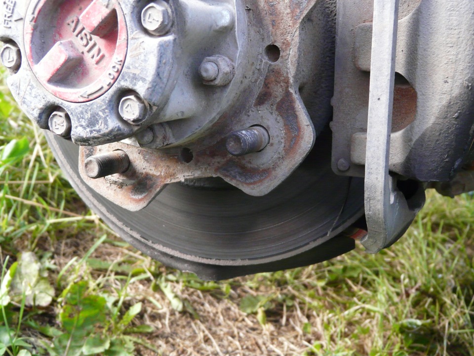 Замена колодок а так-же последствия "гидроудара" — Toyota Master Ace ...