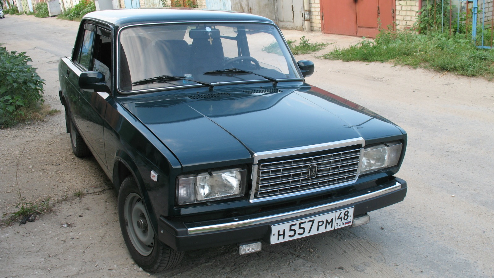 Lada 21074 1.6 бензиновый 2009 | Зеленый Сад на DRIVE2