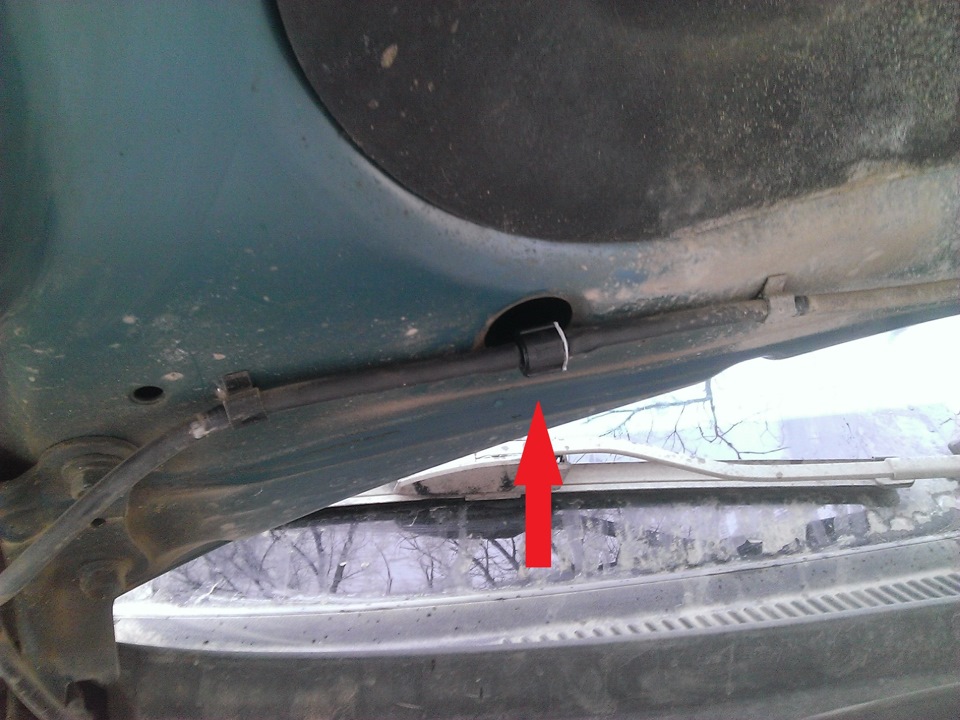 клапан на месте — Hyundai Elantra (3G)