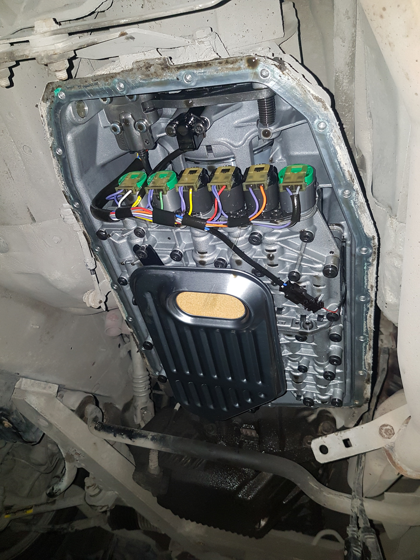 21. замена масла в АКПП 5hp19 — BMW 5 series (E39), 3 л, 2002 года ...