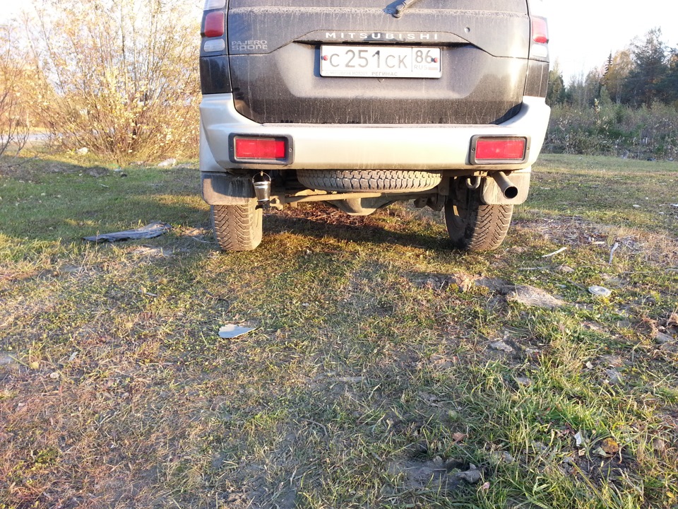 Повесил ведерко. И просто осенние фотки. — Mitsubishi Pajero Sport (1G ...