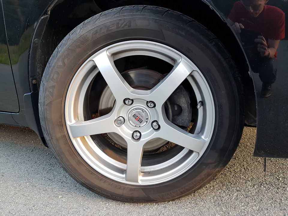 Диски Alcasta m32 — Toyota Corolla (140/150), 1,6 л, 2012 года ...