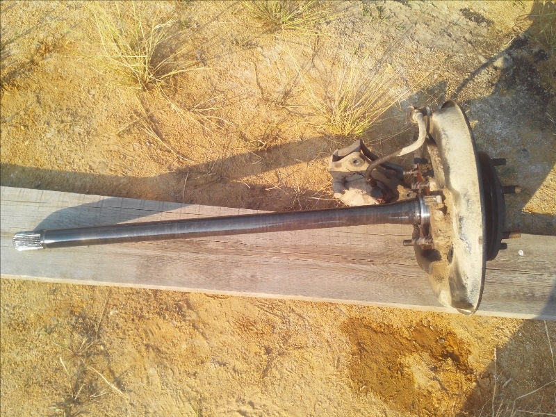 Замена сальников полуосей на мосту. — Toyota Hilux Surf (4G), 2,7 л ...