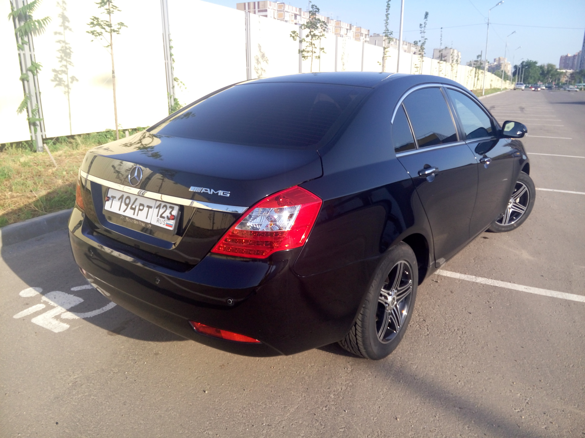 Geely Emgrand ec7 на стиле