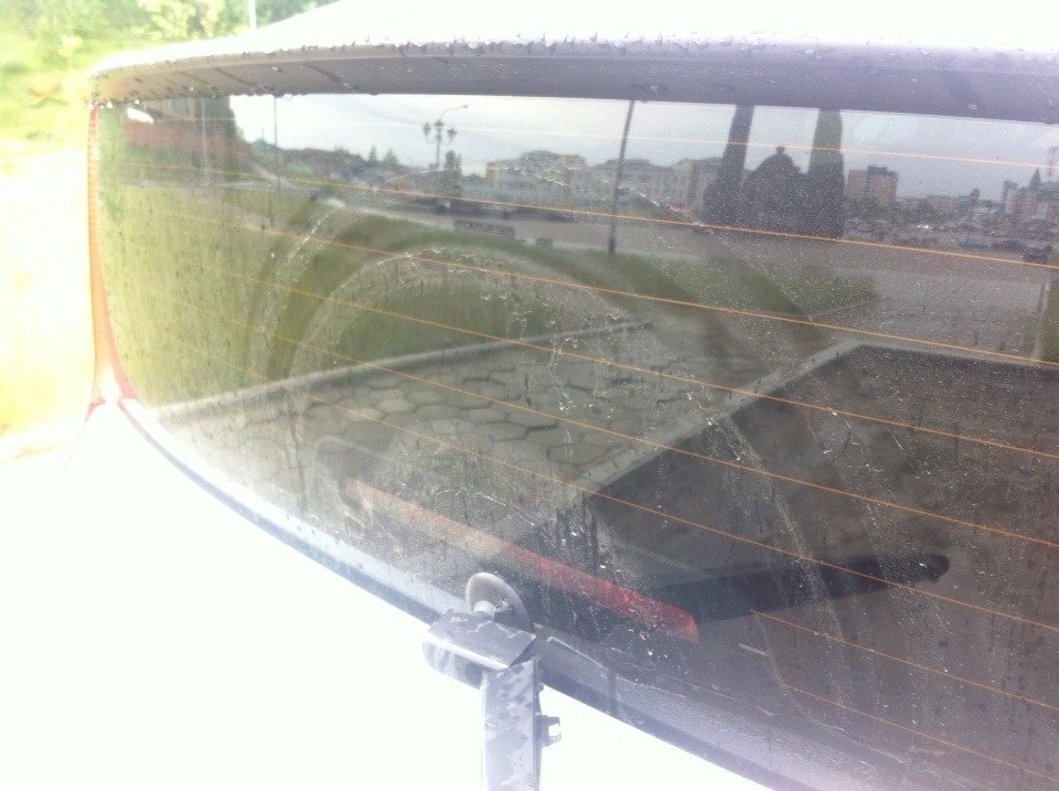 Мини-ремонт #1 — замена резинки заднего дворника — Citroen C4 (1G), 1,6 ...