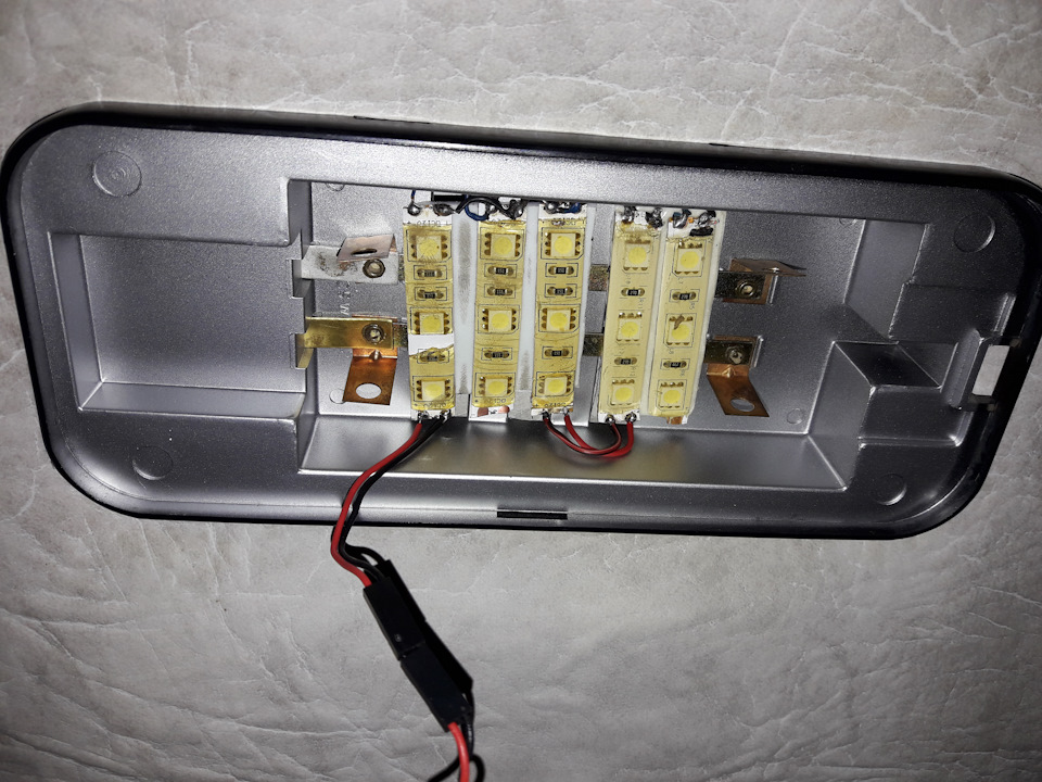 Салонный свет — ГАЗ Соболь, 2,5 л., 2007 года | электроника | DRIVE2