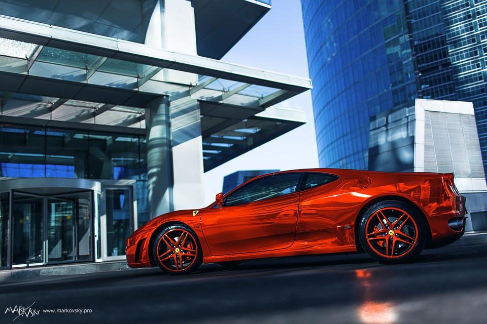 Ferrari Red Chrome