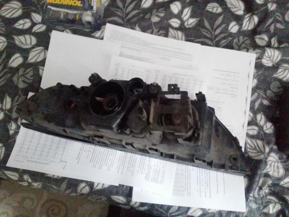 #29.Реставрация фары+замена отражателя с цоколем h7. — BMW 5 series ...