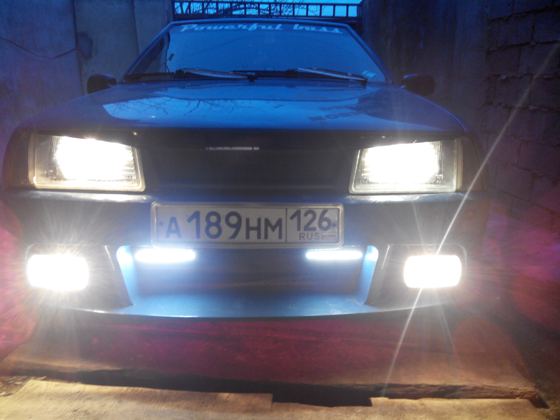 Подключение противотуманок на ВАЗ 2108 низкая панель — LADA 2108, 1,3 л ...