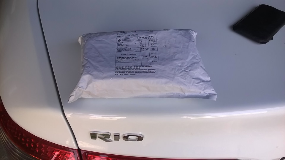 Пришел не тот ништяк с Китая (алиэкспресс) — KIA Rio (3G), 1,4 л, 2014 ...