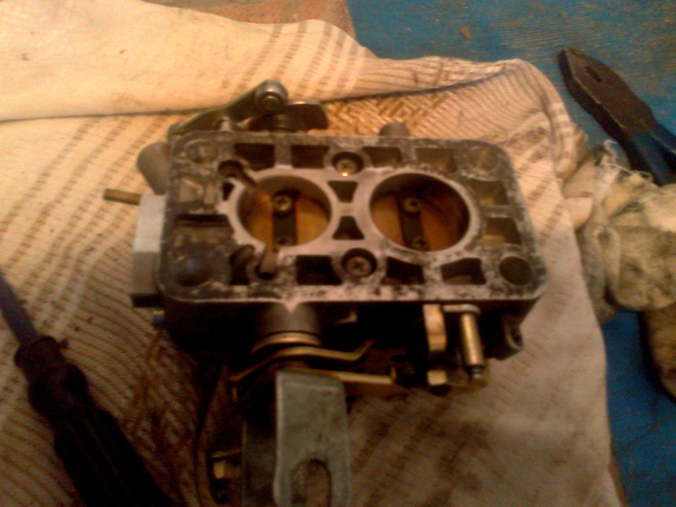 Продувка и сборка карба. — ИЖ Москвич 412, 1,5 л, 1975 года | своими ...