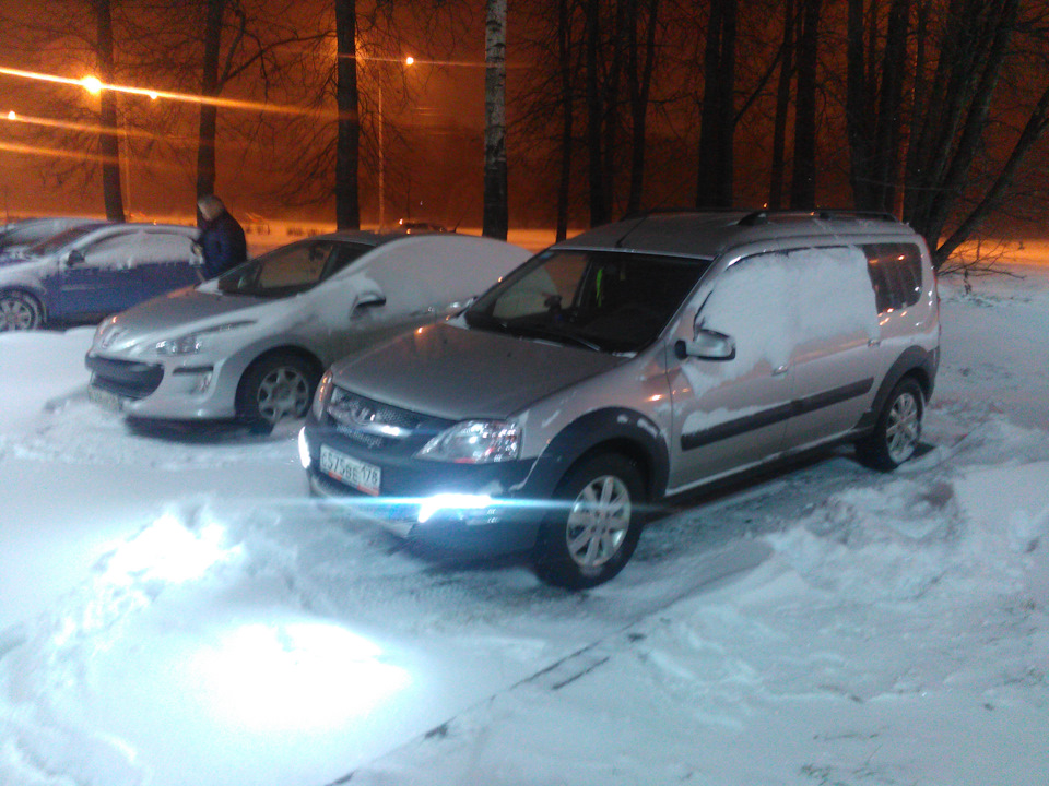 Photo from the logbook Lada Largus Cross