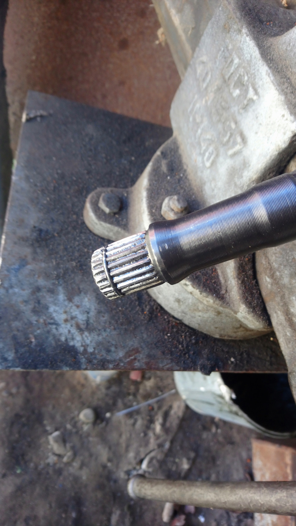 Замена шруса на ниве пеленга. — Lada 4x4 3D, 1,6 л, 1982 года | своими ...