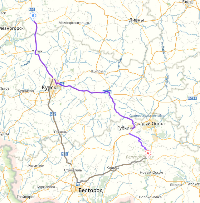 Карта маршруток старый оскол онлайн
