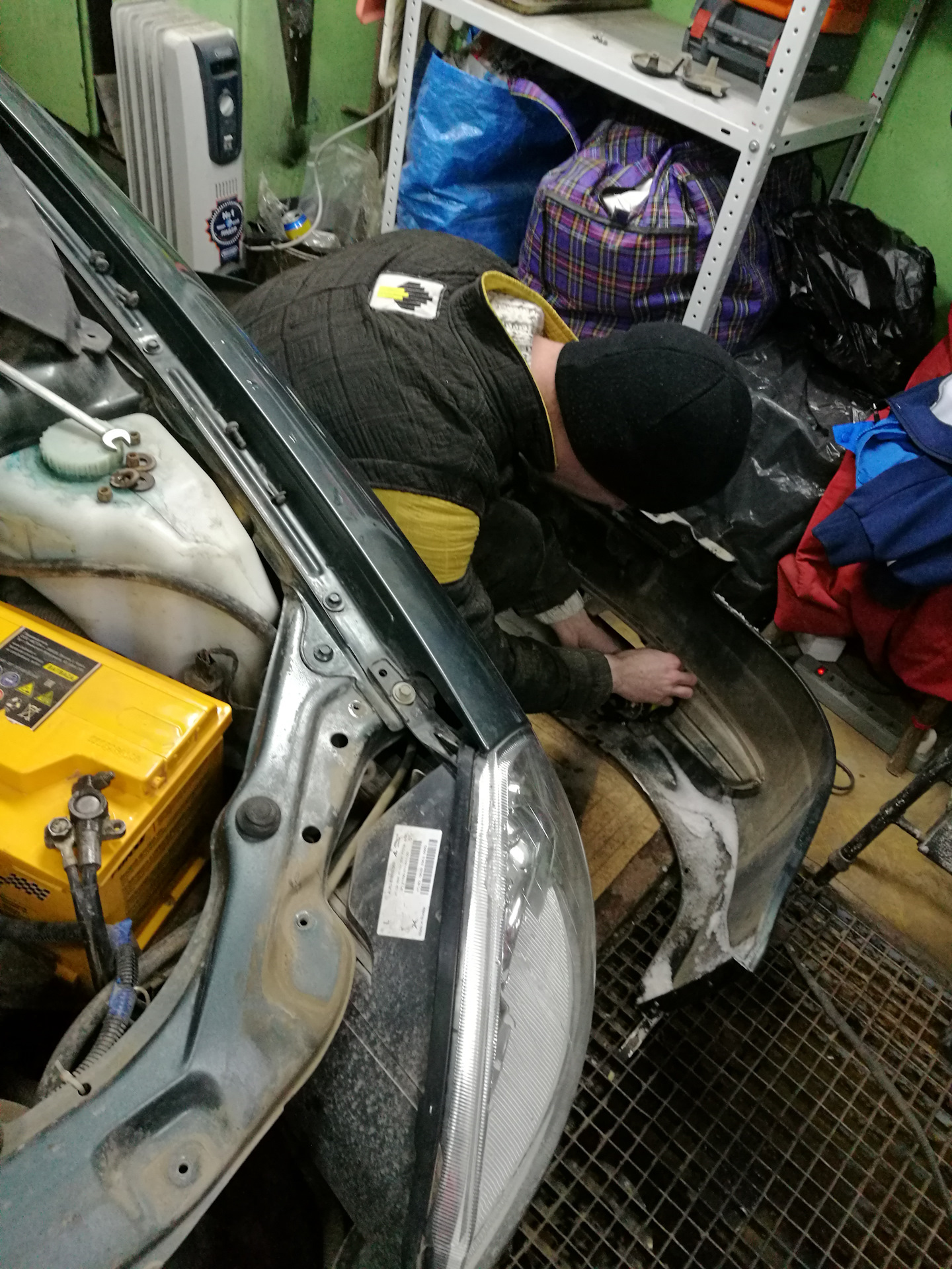 20 ПТФ бош и ксен 5000К — Lada Приора хэтчбек, 1,6 л, 2010 года ...