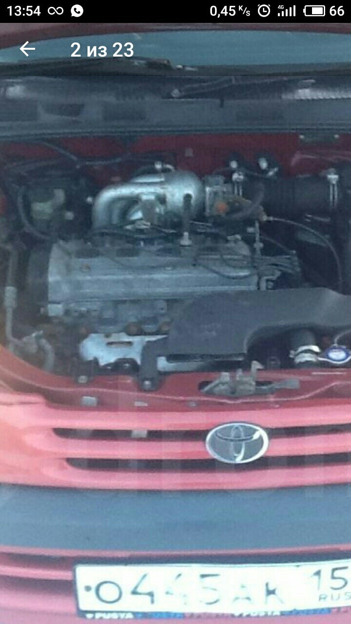 Первое знакомство. — Toyota Raum (10), 1,5 л, 1997 года | покупка ...