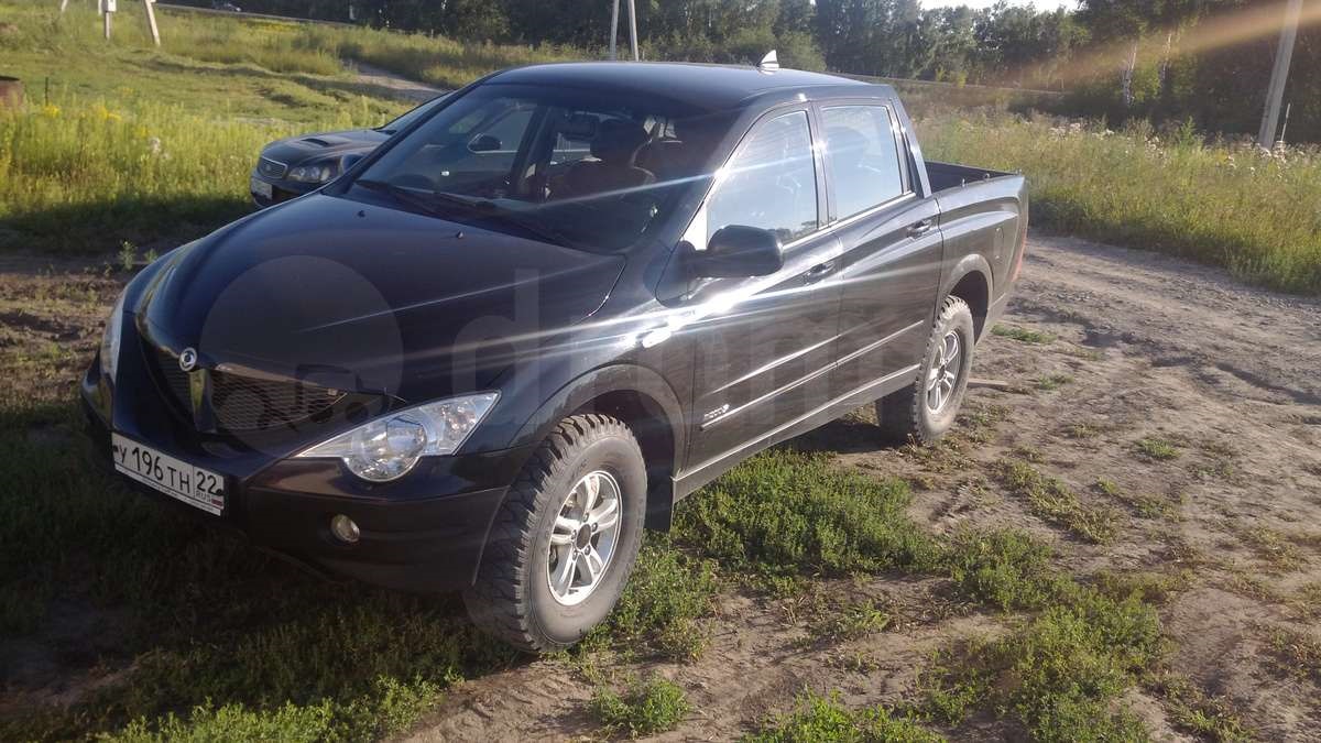 SsangYong Actyon Sports (1G) дизельный 2010 | 265/75/16 Mudd V8 Full на  DRIVE2