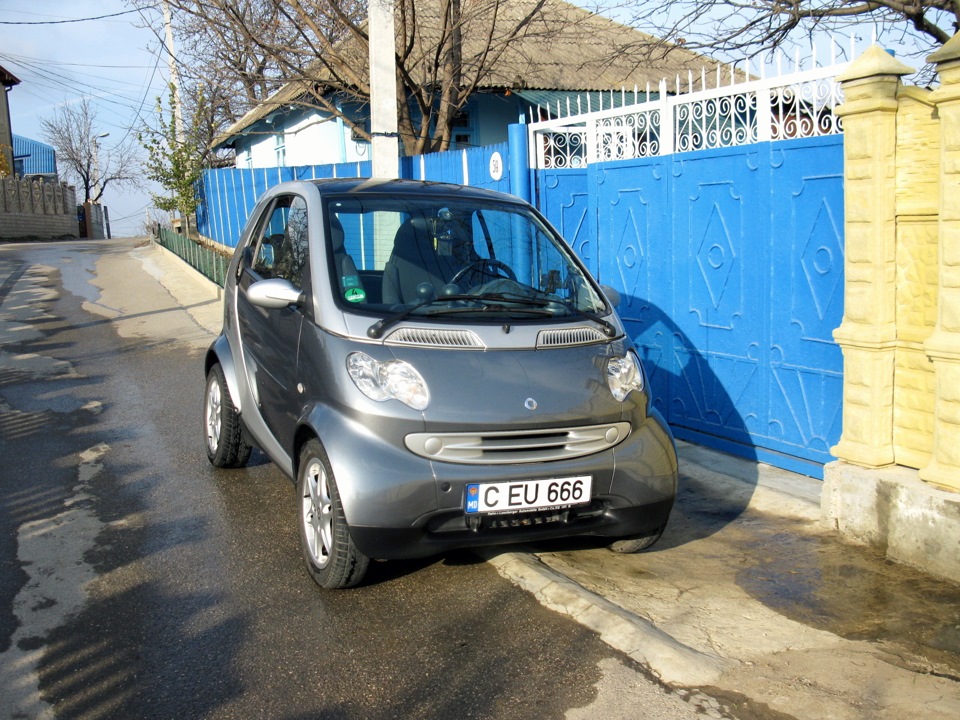 поездка в деревню + самостоятельная мойка — Smart fortwo (1G), 0,7 л ...