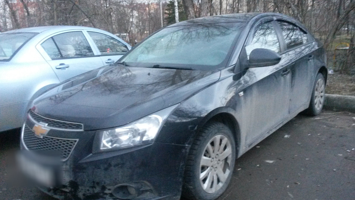 Chevrolet Cruze (1G) 1.6 бензиновый 2011 | Черный крест на DRIVE2