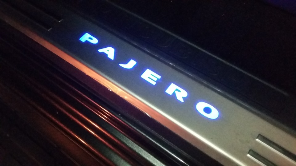 Установка порогов на Pajero — Volt Custom на DRIVE2