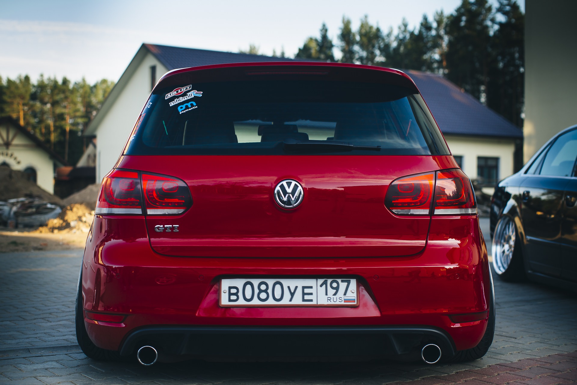 Golf GTI mk5 наклейки