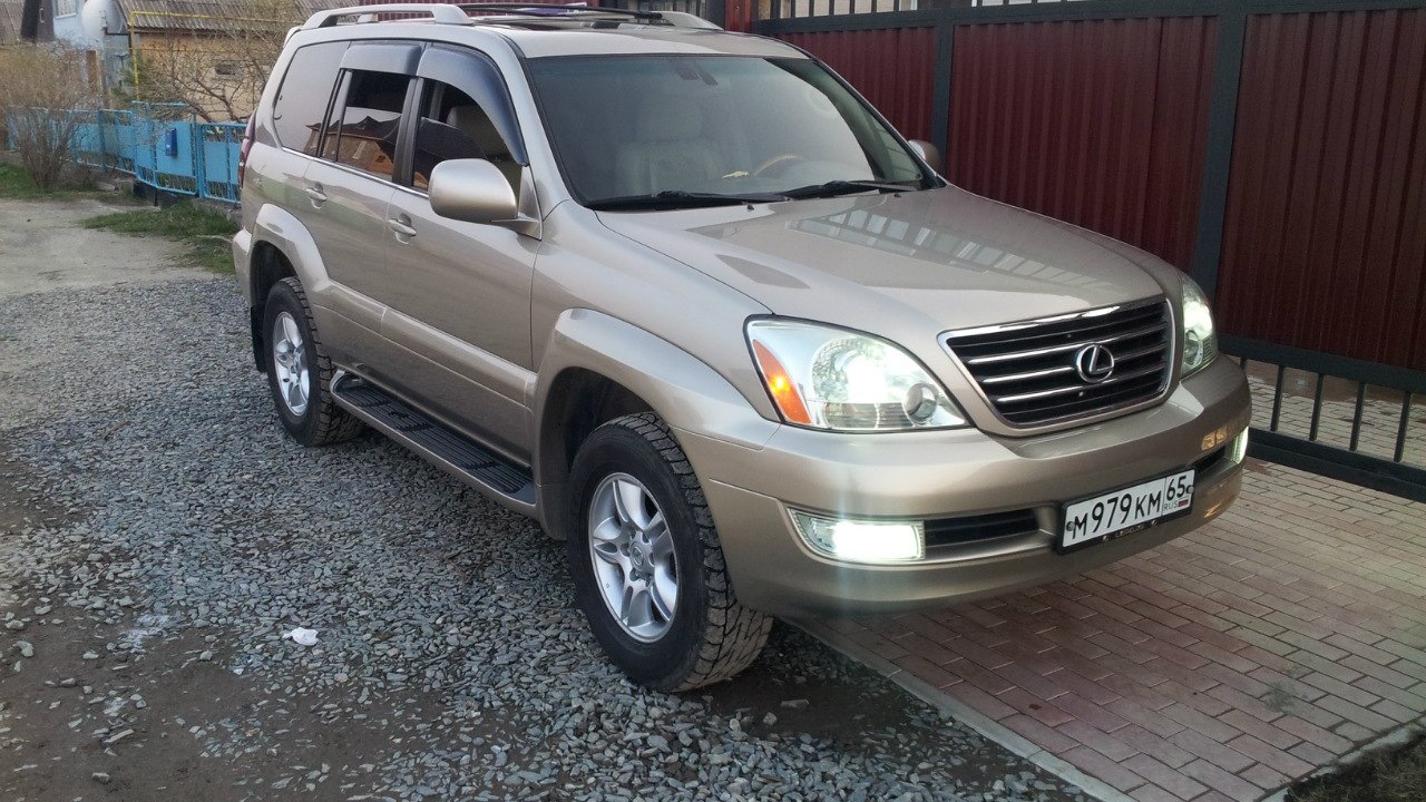 Lexus GX (UZJ120) 4.7 бензиновый 2005 | Золотой слиток ))) на DRIVE2