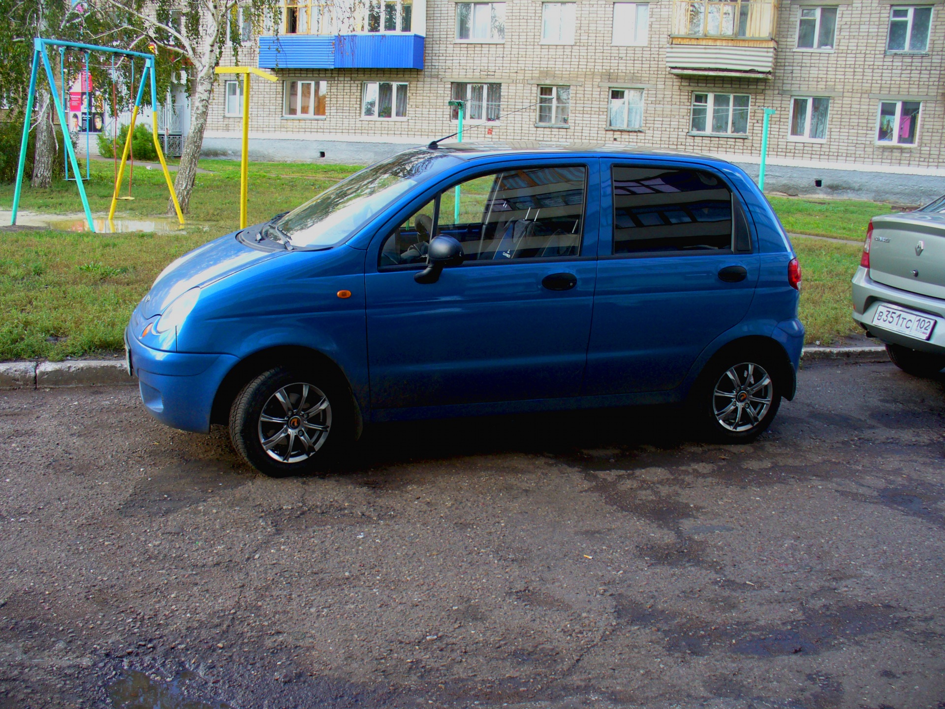 Daewoo Matiz на КРУТЫХ дисках