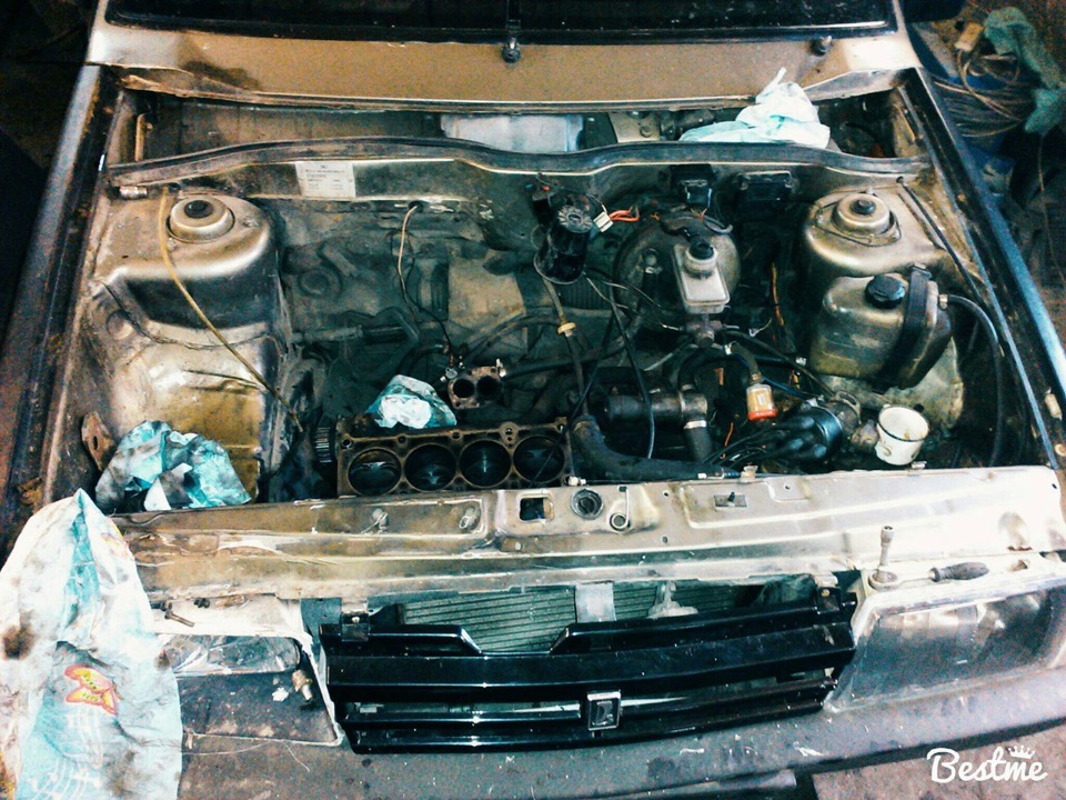Прокладка ГБЦ — Lada 21099, 1,5 л, 2000 года | своими руками | DRIVE2