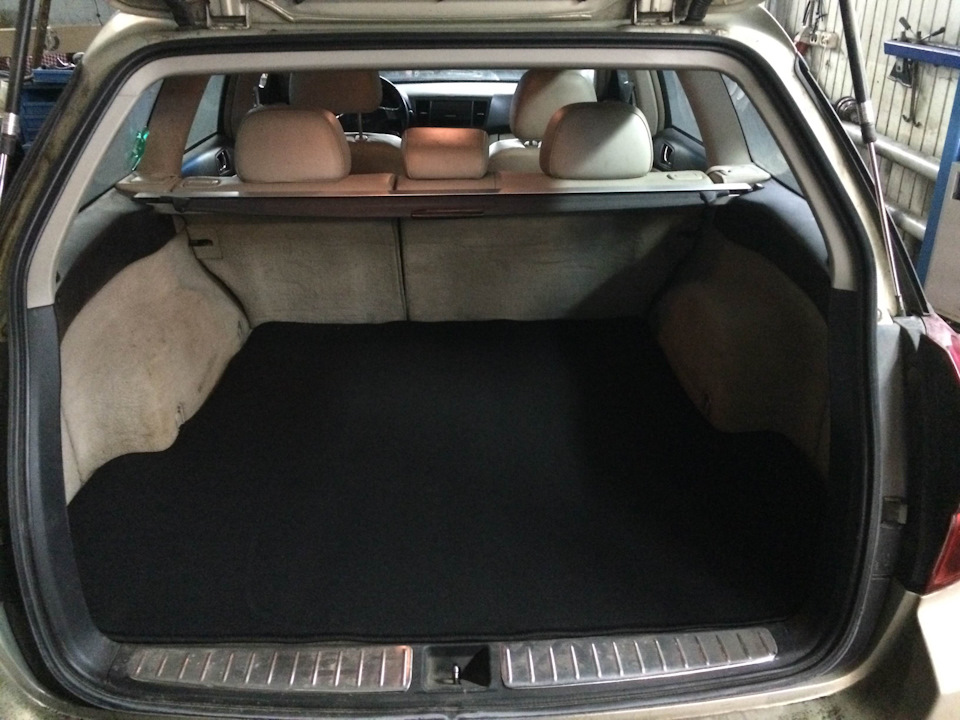 Ковры в багажник Subaru Outback BP (В-13) 2003-2009 — Subarin на DRIVE2