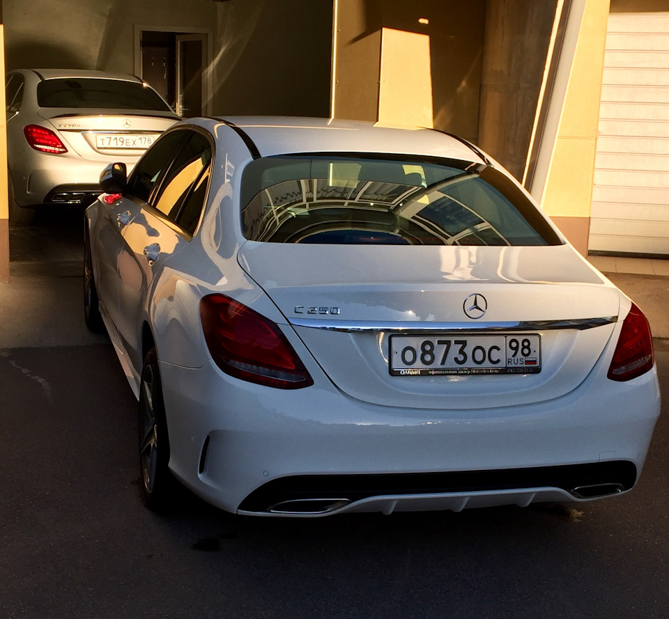 Фото в бортжурнале Mercedes-Benz C-Class (W205)